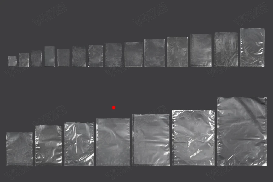 Vacuum sealing bags for optimal packaging and storing of food and other products 250x350mm - 100 pcs-image_group