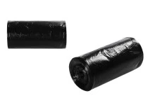 Disposable plastic bags in size 50x45 cm, without drawstring handles - 1 roll, 50 pcs each Disposable plastic bags in size 50x45 cm, without drawstring handles - 1 roll, 50 pcs each