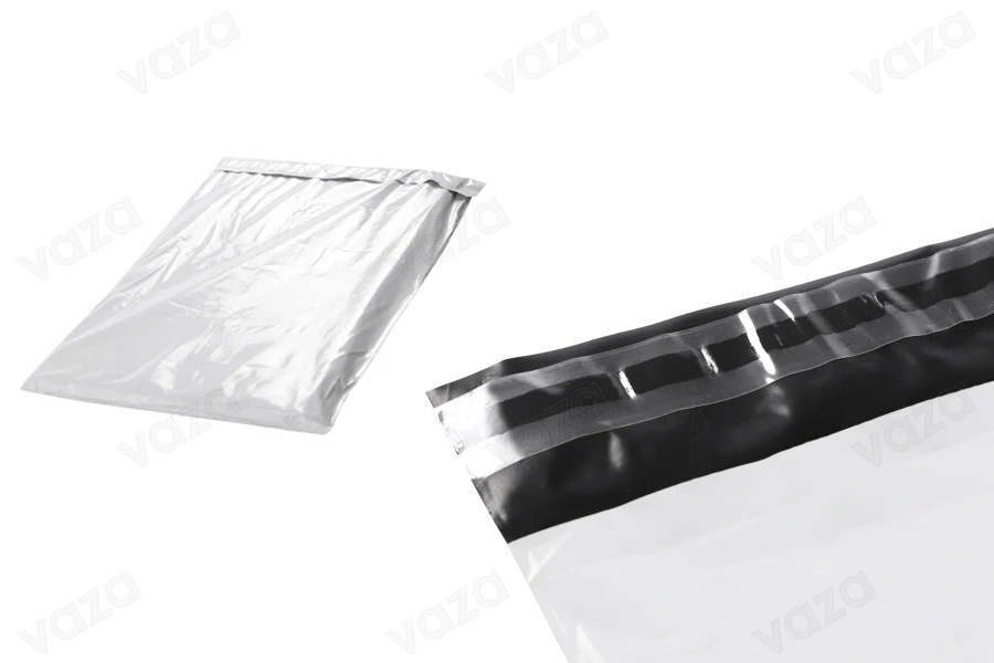 Σακουλάκια μεταφορών courier αδιάβροχα 250x350 mm (κατάλληλα για μέγεθος Α4) λευκά με αυτοκόλλητο κλείσιμο - 100 τμχ Σακουλάκια μεταφορών courier αδιάβροχα 250x350 mm (κατάλληλα για μέγεθος Α4) λευκά με αυτοκόλλητο κλείσιμο - 100 τμχ-