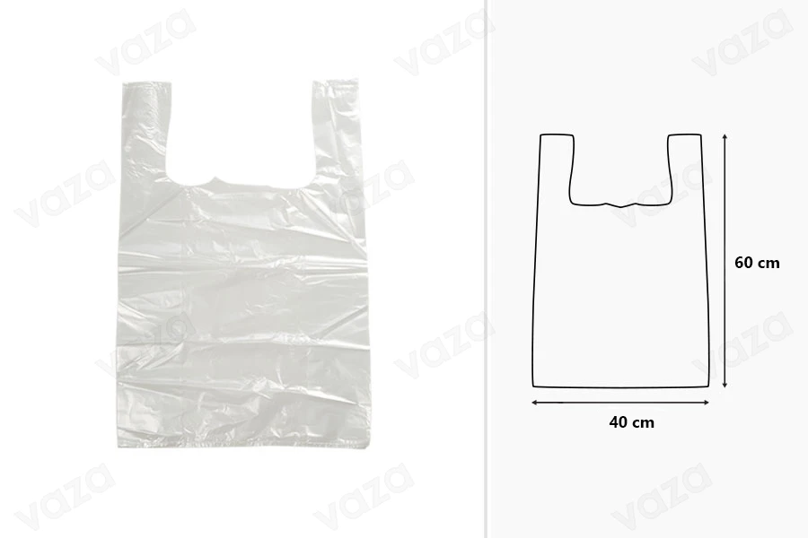 Σακούλα πλαστική 40x60 cm διάφανη - 100 τμχ Σακούλα πλαστική 40x60 cm διάφανη - 100 τμχ-εικόνα_διαστάσεις