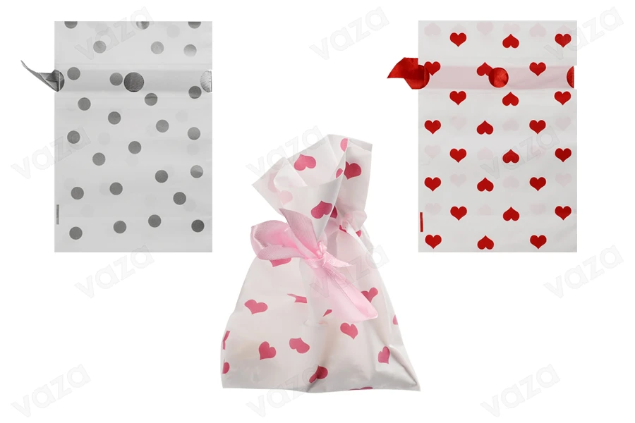Sachets en plastique pour bonbons et confiseries 120 x 170 - 50 pcs-photo_produit