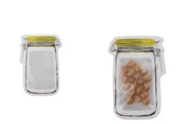 Σακουλάκια τύπου Doy Pack σε σχήμα βάζου 107x150 με κλείσιμο "zip" - 50 τμχ Σακουλάκια τύπου Doy Pack σε σχήμα βάζου 107x150 με κλείσιμο "zip" - 50 τμχ