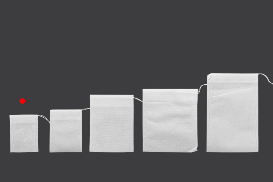 Sachets de thé 55x70 mm - 100 pièces Sachets de thé 55x70 mm - 100 pièces