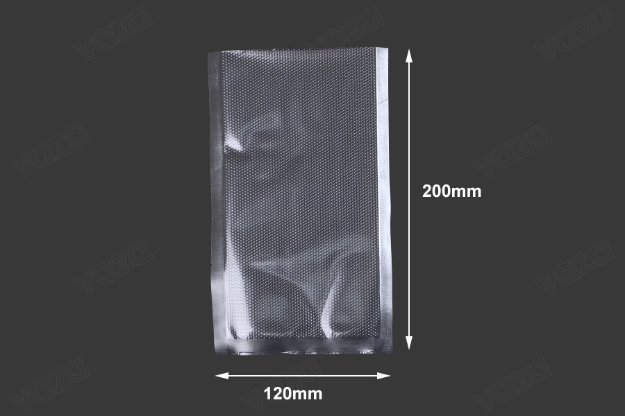 Vakuumbeutel für Lebensmittel 120x200 mm - 100 Stücke Vakuumbeutel für Lebensmittel 120x200 mm - 100 Stücke-εικόνα_διαστάσεις