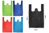 Τσάντες οικολογικές, non woven ανακυκλώσιμες 300x500 mm - 50 τμχ