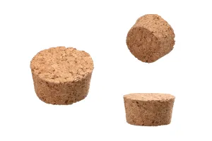 Natural conical cork with dimensions 14.2x28 / 24 mm-1