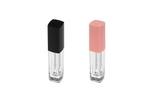 Etui en acrylique pour gloss à lèvres de 2 ml avec couvercle - 6 pcs-6