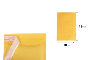 Enveloppes à bulles d'air aux dimensions 10 x 18 cm-3