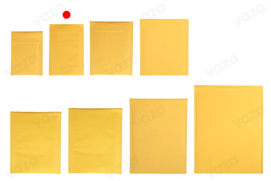 Enveloppes à bulles d'air aux dimensions 10 x 18 cm-photo_groupe