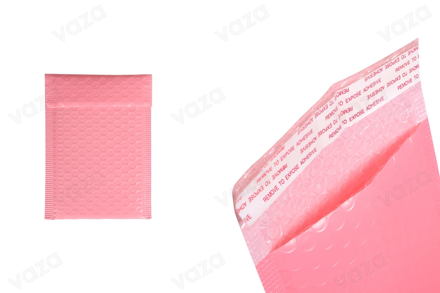 Φάκελοι με αεροπλάστ 11x18 cm σε ροζ ματ χρώμα - 10 τμχ Φάκελοι με αεροπλάστ 11x18 cm σε ροζ ματ χρώμα - 10 τμχ-εικόνα_προϊοντική
