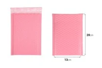 Φάκελοι με αεροπλάστ 13x20 cm σε ροζ ματ χρώμα - 10 τμχ Φάκελοι με αεροπλάστ 13x20 cm σε ροζ ματ χρώμα - 10 τμχ