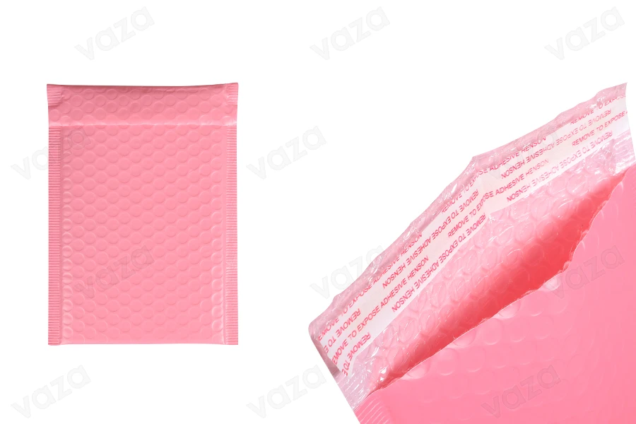 Buste imbottite 13x20 cm di colore rosa opaco - 10 pz-εικόνα_προϊοντική