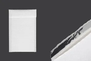 Φάκελοι με αεροπλάστ 14x25 cm σε λευκό ματ χρώμα - 10 τμχ-1