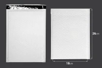 Φάκελοι με αεροπλάστ 18x26 cm σε λευκό ματ χρώμα - 10 τμχ Φάκελοι με αεροπλάστ 18x26 cm σε λευκό ματ χρώμα - 10 τμχ