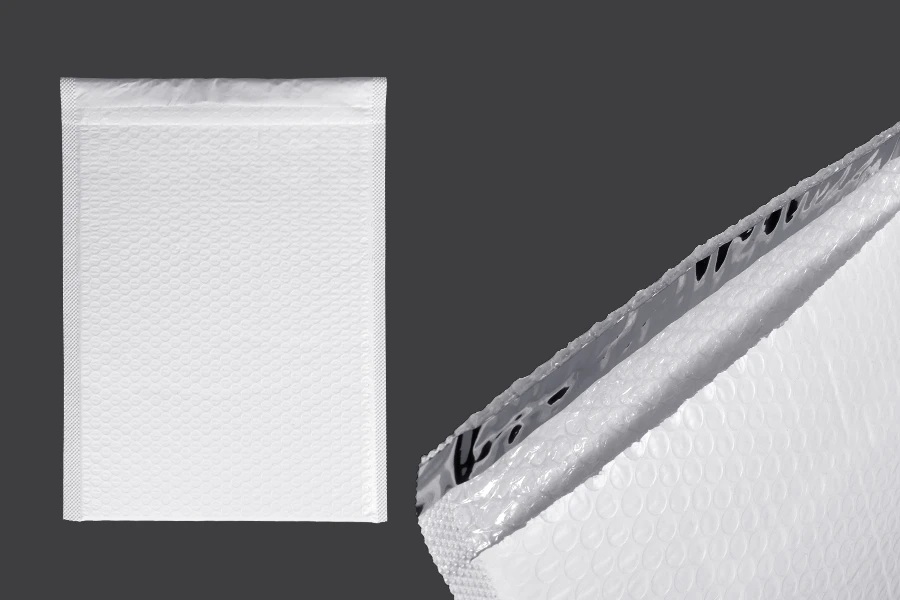 Φάκελοι με αεροπλάστ 22x32 cm σε λευκό ματ χρώμα - 10 τμχ Φάκελοι με αεροπλάστ 22x32 cm σε λευκό ματ χρώμα - 10 τμχ