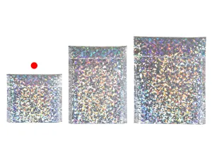 Enveloppes à bulles d'air aux dimensions 13 x 13 cm en différentes teintes brillantes - 10 pcs-5
