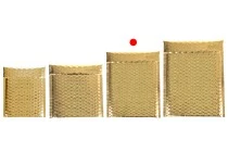 Φάκελοι με αεροπλάστ 16x22,5 cm σε χρυσό γυαλιστερό χρώμα - 10 τμχ Φάκελοι με αεροπλάστ 16x22,5 cm σε χρυσό γυαλιστερό χρώμα - 10 τμχ