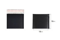 Φάκελοι με αεροπλάστ 13x13 cm σε μαύρο ματ χρώμα - 10 τμχ Φάκελοι με αεροπλάστ 13x13 cm σε μαύρο ματ χρώμα - 10 τμχ