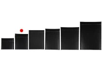 Envelopes with airplast 13x18 cm in black matte color - 10 pcs Envelopes with airplast 13x18 cm in black matte color - 10 pcs