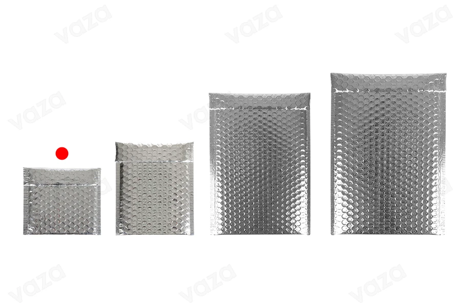 Envelopes with airplast 13x13 cm in various glossy shades-image_group