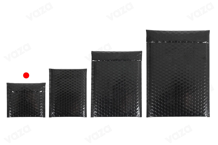 Envelopes with airplast 13x13 cm in various glossy shades-image_group