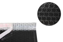 Φάκελοι με αεροπλάστ 13x19 cm σε μαύρο γυαλιστερό χρώμα - 10 τμχ