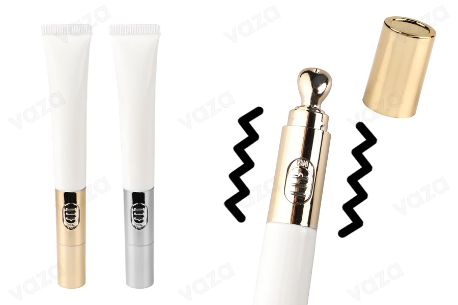 Σωληνάριο πλαστικό λευκό 20 ml για serum με λειτουργία δόνησης Σωληνάριο πλαστικό λευκό 20 ml για serum με λειτουργία δόνησης-εικόνα_προϊοντική