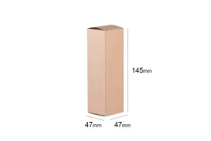 Schachtel aus Kraftpapier, ökologisch 47x47x145 - 20 Stk-2