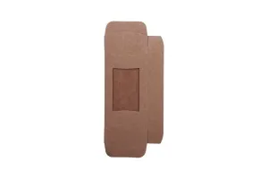 Boîte à savon en papier kraft 95 x 55 x 20 mm avec fenêtre et bords incurvés - 50 pcs-7