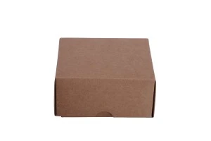 Scatola da da confezione in carta kraft senza finestra 130x120x60 mm – 20 pz
