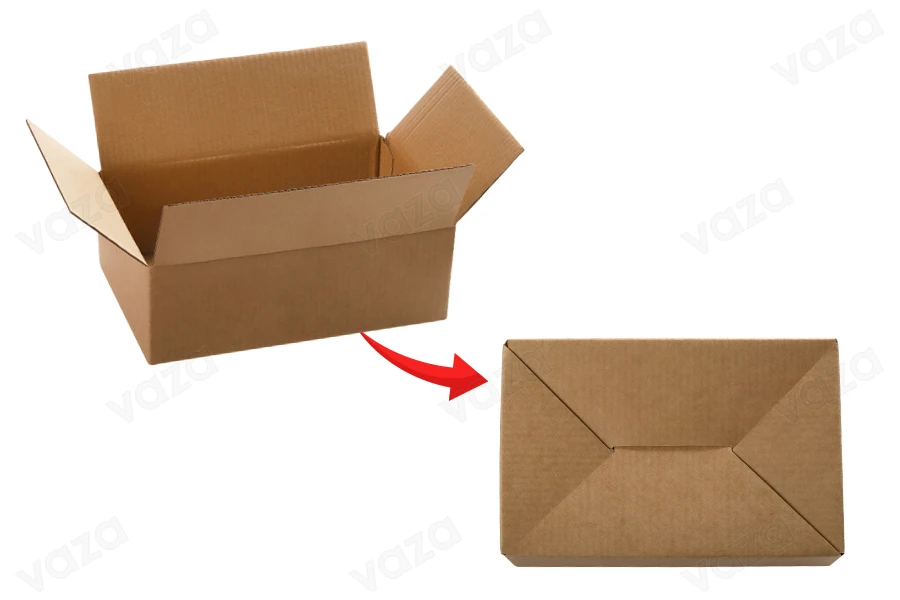 Kuti kartoni 19,8x13x6.8 kafe me 3 shtresa - 20 copë Kuti kartoni 19,8x13x6.8 kafe me 3 shtresa - 20 copë-imazh_produkt