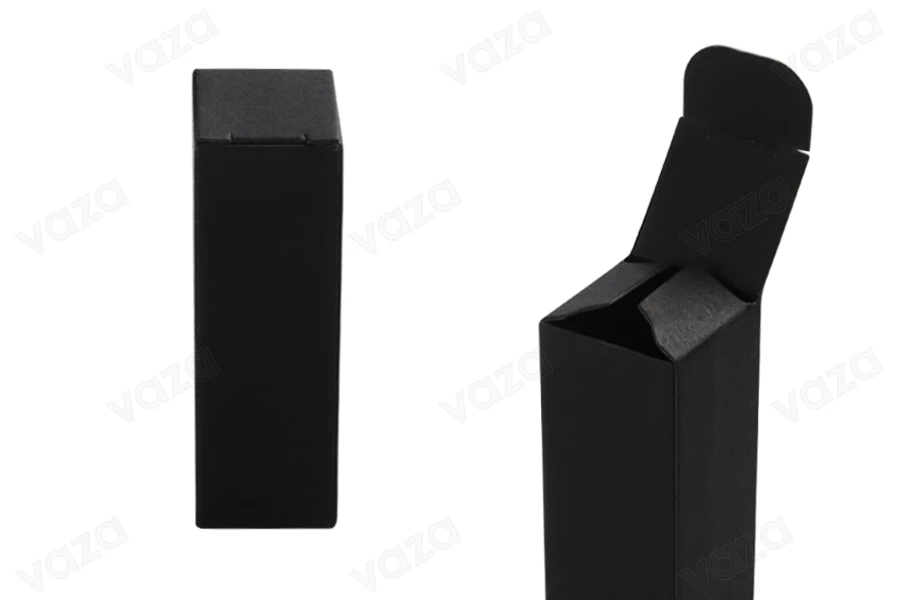 Κουτάκι χάρτινο μαύρο 25x25x87 - 50 τμχ Κουτάκι χάρτινο μαύρο 25x25x87 - 50 τμχ-εικόνα_προϊοντική