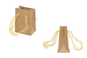 Borsa da regalo 80x50x110 carta, kraft con cordino - 20 pz-1