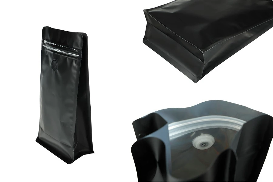 Σακουλάκια αλουμινίου τύπου Doy Pack 135x76x265 mm με βαλβίδα, κλείσιμο με θερμοκόλληση, άνοιγμα με ταινία ασφαλείας και χρήση του zipper - 25 τμχ Σακουλάκια αλουμινίου τύπου Doy Pack 135x76x265 mm με βαλβίδα, κλείσιμο με θερμοκόλληση, άνοιγμα με ταινία ασφαλείας και χρήση του zipper - 25 τμχ