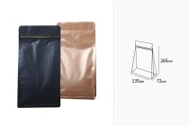Σακουλάκια αλουμινίου τύπου Doy Pack με κλείσιμο "zip" και δυνατότητα σφράγισης με θερμοκόλληση 135x72x265 mm - 50 τμχ Σακουλάκια αλουμινίου τύπου Doy Pack με κλείσιμο "zip" και δυνατότητα σφράγισης με θερμοκόλληση 135x72x265 mm - 50 τμχ