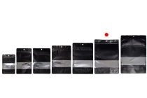 Σακουλάκια αλουμινίου τύπου Doy Pack 180x40x260 mm με κλείσιμο "zip", παράθυρο και δυνατότητα σφράγισης με θερμοκόλληση - 100 τμχ Σακουλάκια αλουμινίου τύπου Doy Pack 180x40x260 mm με κλείσιμο "zip", παράθυρο και δυνατότητα σφράγισης με θερμοκόλληση - 100 τμχ