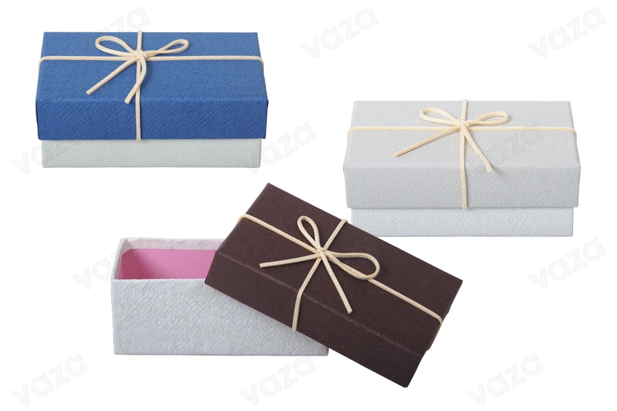 Kuti letre për dhurata 150x90x55 me kordon suede - 6 copë Kuti letre për dhurata 150x90x55 me kordon suede - 6 copë-imazh_dimensione