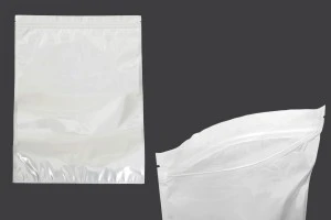 Σακουλάκια πλαστικά 300x400 mm με κλείσιμο zip, λευκή πίσω όψη και διάφανο μπροστά - 100 τμχ-3