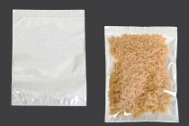 Σακουλάκια πλαστικά 300x400 mm με κλείσιμο zip, λευκή πίσω όψη και διάφανο μπροστά - 100 τμχ