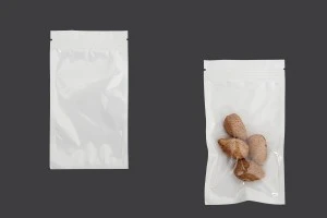 Σακουλάκια πλαστικά 90x160 mm με κλείσιμο zip, λευκή πίσω όψη και διάφανο μπροστά - 100 τμχ-1
