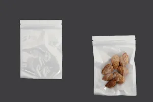 Σακουλάκια πλαστικά 105x150 mm με κλείσιμο zip, λευκή πίσω όψη και διάφανο μπροστά - 100 τμχ-1