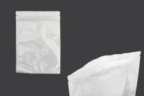 Σακουλάκια πλαστικά 150x220 mm με κλείσιμο zip, λευκή πίσω όψη και διάφανο μπροστά - 100 τμχ Σακουλάκια πλαστικά 150x220 mm με κλείσιμο zip, λευκή πίσω όψη και διάφανο μπροστά - 100 τμχ