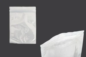 Σακουλάκια πλαστικά 150x220 mm με κλείσιμο zip, λευκή πίσω όψη και διάφανο μπροστά - 100 τμχ-3