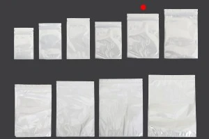 Σακουλάκια πλαστικά 150x220 mm με κλείσιμο zip, λευκή πίσω όψη και διάφανο μπροστά - 100 τμχ-4