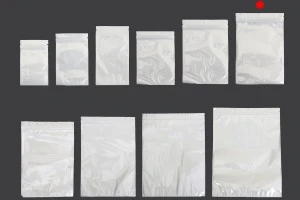 Σακουλάκια πλαστικά 160x240 mm με κλείσιμο zip, λευκή πίσω όψη και διάφανο μπροστά - 100 τμχ-4