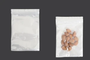 Σακουλάκια πλαστικά 160x240 mm με κλείσιμο zip, λευκή πίσω όψη και διάφανο μπροστά - 100 τμχ-1