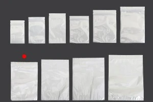 Σακουλάκια πλαστικά 180x260 mm με κλείσιμο zip, λευκή πίσω όψη και διάφανο μπροστά - 100 τμχ-4