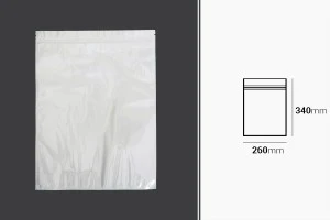 Σακουλάκια πλαστικά 260x340 mm με κλείσιμο zip, λευκή πίσω όψη και διάφανο μπροστά- 100 τμχ-2
