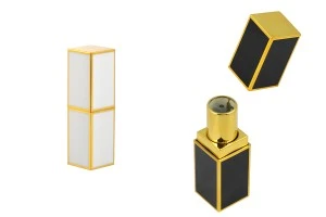 Etui à rouge à lèvres - rouge à lèvres de 10 ml avec bordure dorée - 6 pcs-1