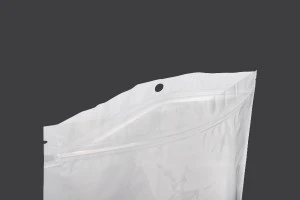 Σακουλάκια πλαστικά με κλείσιμο zip 200x300 mm, λευκή πίσω όψη και διάφανο μπροστά, με τρύπα και δυνατότητα σφράγισης με θερμοκόλληση - 100 τμχ-3